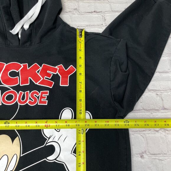 Disney Women Juniors Size XXL 2XL (19) Mickey Mouse Hoodie Sweatshirt M265 -24 - Picture 3 of 15